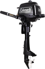 2.6 HP Outboard Motor with Short Shaft, Black
