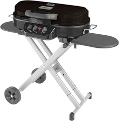 Portable Stand-Up Propane Gas Grill with 3 Adjustable Burners