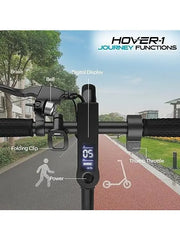 Electric Scooter, 14 MPH, 16-Mile Range, 5-Hour Charge, LCD Display, 8.5-Inch Tires, 220-Lb. Capacity
