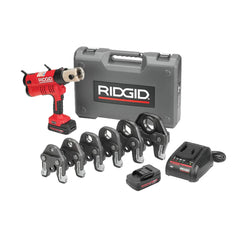 18V Cordless Press Tool Kit with Press Jaws, 1/2-Inch to 2-Inch