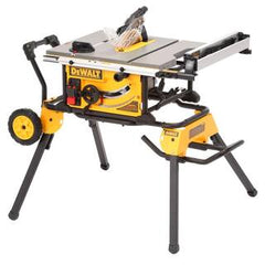 15 Amp 10-Inch Corded Jobsite Table Saw with Rolling Stand
