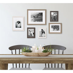 Gallery Wall Frame Set, Multi-Piece Decorative Picture Frames for Photos, Artwork and Home Decor