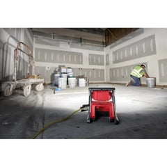 18V Cordless 4000 Lumen LED Flood Light – AC/DC Portable Work Light, Bare Tool