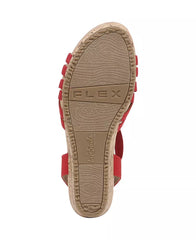 Women's Strappy Wedge Sandals, Open Toe Platform Summer Shoes for Casual and Dress Wear