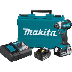 18V Brushless Impact Driver Kit – 1/4" Cordless with Battery & Charger
