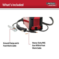 Flux-Cored Wire Feed Welder, Gasless