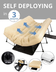 Queen Air Mattress with Frame and Pump