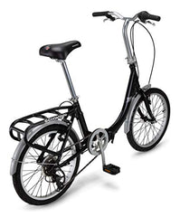 20-Inch Folding Adult Bike for Men and Women, 7-Speed Drivetrain
