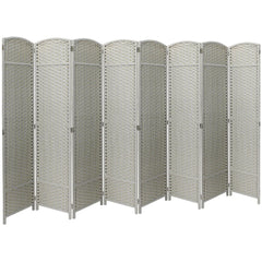 Tall Folding Room Divider Screen, Portable Privacy Partition Wall Panel for Bedroom, Living Room and Office
