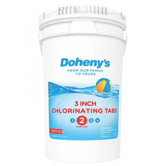 3-Inch Chlorine Tablets, 50 lb.
