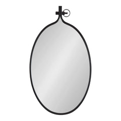Modern Round Wall Mirror, Decorative Circular Accent Mirror for Living Room, Bedroom and Entryway