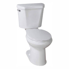 2-Piece 1.28 GPF High-Efficiency Single-Flush Elongated Toilet, White