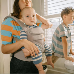ERGOBABY Omni Classic All-Position Baby Carrier, Pearl Grey