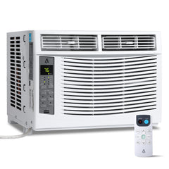 6,000 BTU Window Air Conditioner, 115V, with Reusable Filter and Controls