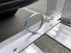 Aluminum Hitch Mount Cargo Carrier with 47-Inch Long Ramp, 1-Pack