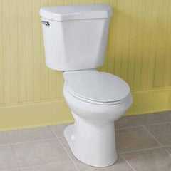 2-Piece 1.28 GPF High-Efficiency Single-Flush Elongated Toilet, White
