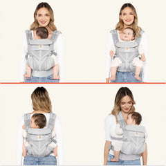 ERGOBABY Omni Classic All-Position Baby Carrier, Pearl Grey