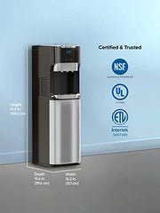 Bottom-Loading Water Cooler Dispenser with 3 Temperature Settings