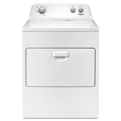 7.0 Cu. Ft. Electric Dryer, White