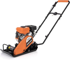 Electric Plate Compactor, Vibratory Soil Compactor for Pavement, Artificial Turf, Patio, Blockwork, Sand and Soil Ground Preparation