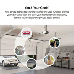 3/4 HP Chain Drive Garage Door Opener with Battery Backup