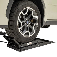 Hydraulic Car Lift with Ramps, 3,000 lb. Capacity per Pair, Heavy-Duty Vehicle Lift for Automotive Maintenance and Repair