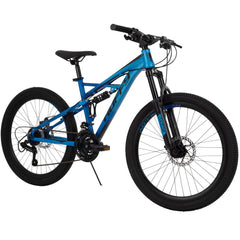 24-Inch Boys' Mountain Bike, Blue