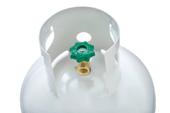 100 lb Steel Propane Cylinder with POL Valve, Empty