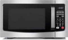 8-in-1 Countertop Microwave Oven with Air Fryer, Convection and Broil, 1.0 Cu. Ft., Black Stainless Steel