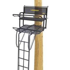 21-Foot 2-Person Ladder Treestand, Heavy-Duty Hunting Tree Stand with Ladder, Elevated Outdoor Hunting Platform