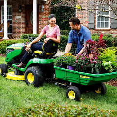 42-Inch 17.5 HP Gas Riding Lawn Mower with Hydrostatic Drive
