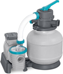 2,200 GPH Sand Filter Pump for Above Ground Pools, High Flow Swimming Pool Filtration System