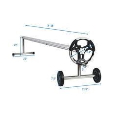 18FT Aluminum Pool Solar Cover Reel – Complete Reel Set