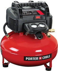 6 Gallon Pancake Air Compressor, Oil-Free Portable Electric Compressor for Garage, Workshop and DIY Projects