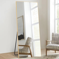 Large Full Length Wall Mounted Mirror, Full Body Dressing Mirror for Bedroom, Entryway and Home Decor