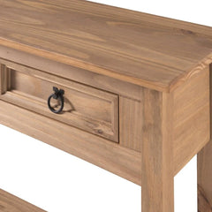 Wood Console Table with 3 Drawers, Entryway Hallway Storage and Display Table for Home