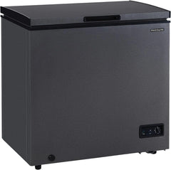 7 Cu. Ft. Chest Freezer with Adjustable Thermostat and Removable Basket, Granita Finish