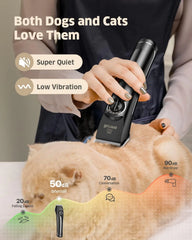 Dog Clippers for Grooming Doodles and Poodles, Professional Pet Hair Trimmer for Thick Curly Hair