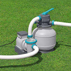 2,200 GPH Sand Filter Pump for Above Ground Pools, High Flow Swimming Pool Filtration System
