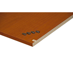 Set of 4 Small Solid Wood Shelves for Wardrobe and Armoire Storage