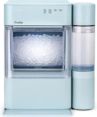 Countertop Nugget Ice Maker with 1-Gallon Water Tank, Makes 38 lbs of Pellet Ice in 24 Hours, WiFi Smart Connectivity, Includes Ice Scoop, Stainless Steel