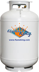420-Lb. ASME Vertical Propane Tank, White