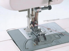 Computerized Sewing and Quilting Machine, 165 Built-in Stitches, LCD Display, Wide Table, 8 Included Presser Feet, White, 20 x 12 x 17 Inches
