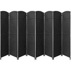 Tall Folding Room Divider Screen, Portable Privacy Partition Wall Panel for Bedroom, Living Room and Office
