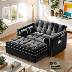 3-in-1 Convertible Sleeper Sofa Bed