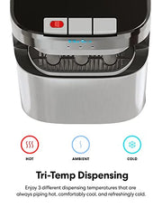 Bottom-Loading Water Cooler Dispenser with 3 Temperature Settings