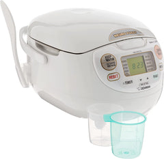 5.5-Cup Rice Cooker, Made in Japan, Premium White
