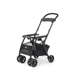 Lightweight Infant Car Seat Caddy Frame Stroller, Portable Baby Carrier Stroller Frame with Easy Fold Design
