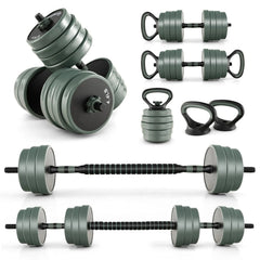 92 LBS Adjustable Dumbbell Set, Free Weight Set with Connector
