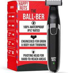 Men's Electric Body Hair Trimmer, Rechargeable Waterproof Cordless Personal Grooming Shaver